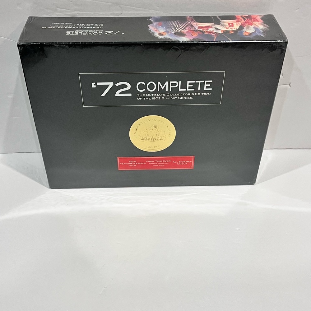 1972 Complete Ultimate Collectors Edition Summit Series DVD HOCKEY/GOLD COIN 24K